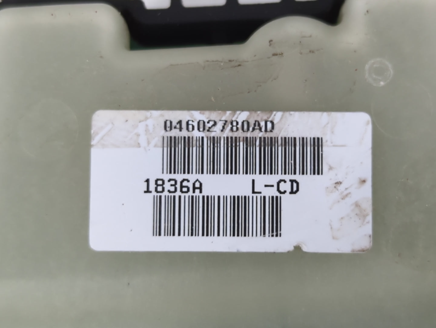 2006-2010 Dodge Charger Master Power Window Switch Replacement Driver Side Left P/N:04602780AD Fits OEM Used Auto Parts - Oe