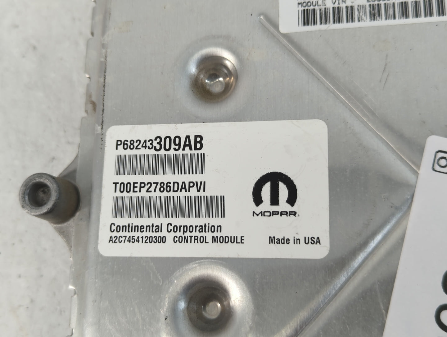 2016-2017 Dodge Charger PCM Engine Control Computer ECU ECM PCU OEM P/N:1847290 Fits Fits 2016 2017 OEM Used Auto Parts - Oe