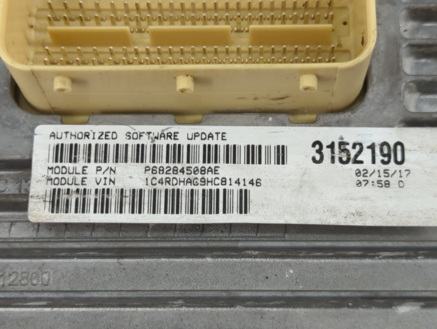 2016-2017 Dodge Durango PCM Engine Control Computer ECU ECM PCU OEM P/N:P68284508AE Fits Fits 2016 2017 OEM Used Auto Parts 