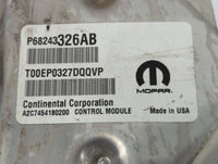 2016-2017 Dodge Durango PCM Engine Control Computer ECU ECM PCU OEM P/N:P68284508AE Fits Fits 2016 2017 OEM Used Auto Parts 