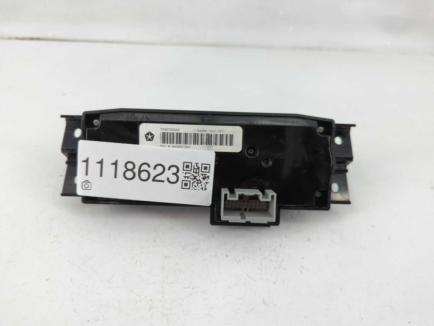 2016-2017 Dodge Durango Climate Control Module Temperature AC/Heater Replacement P/N:68330873AA Fits Fits 2016 2017 OEM Used