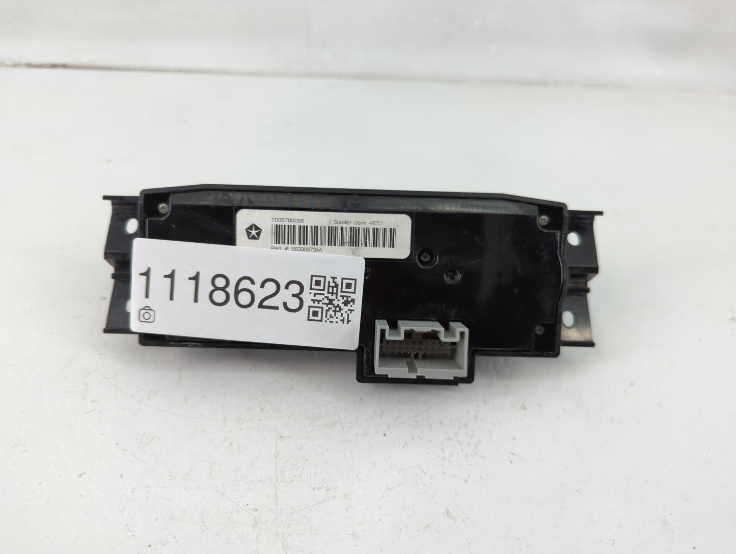 2016-2017 Dodge Durango Climate Control Module Temperature AC/Heater Replacement P/N:68330873AA Fits Fits 2016 2017 OEM Used