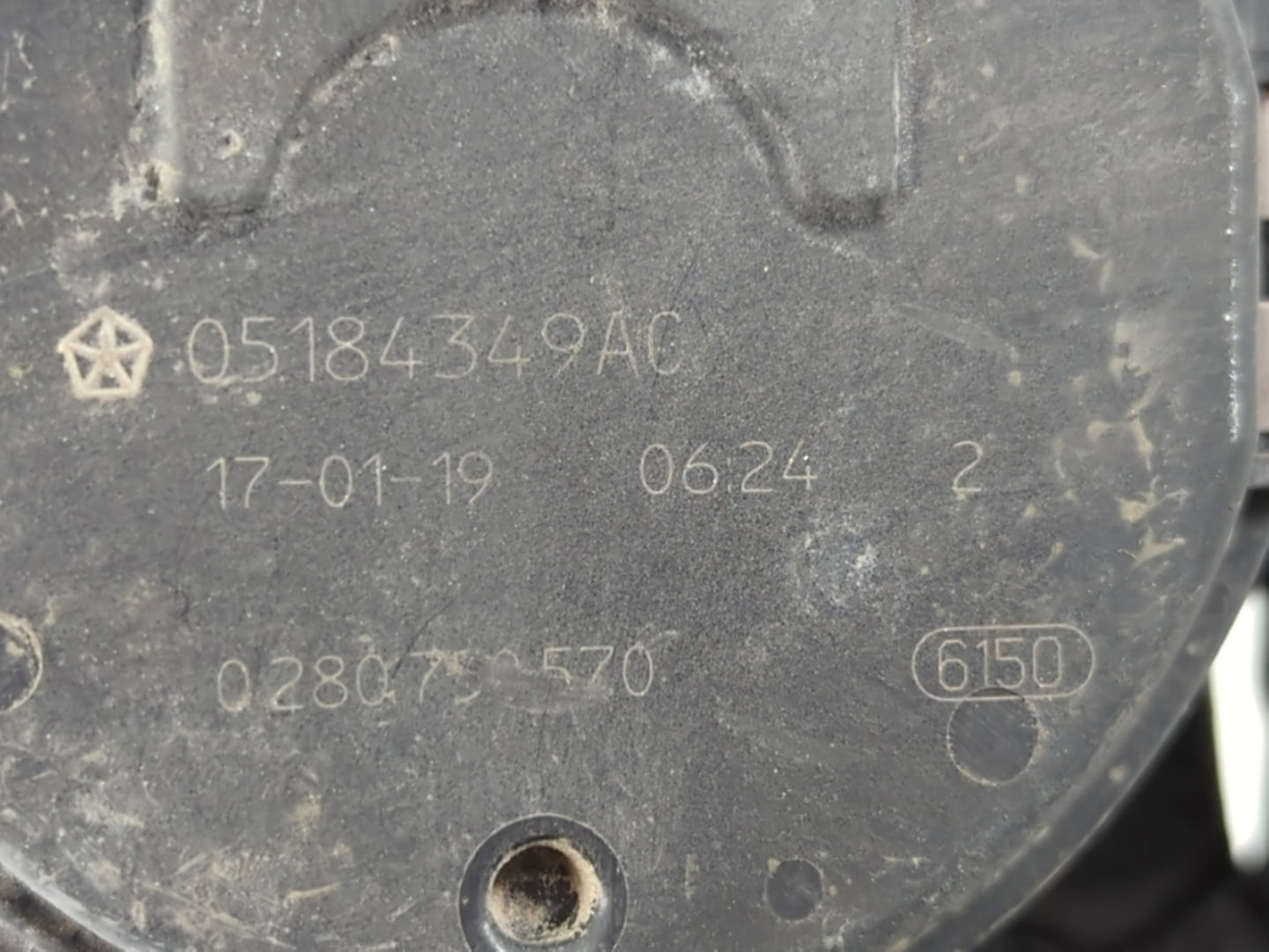 2011-2022 Dodge Durango Throttle Body P/N:05184349AC Fits Fits 2011 2012 2013 2014 2015 2016 2017 2018 2019 2020 2021 2022 O