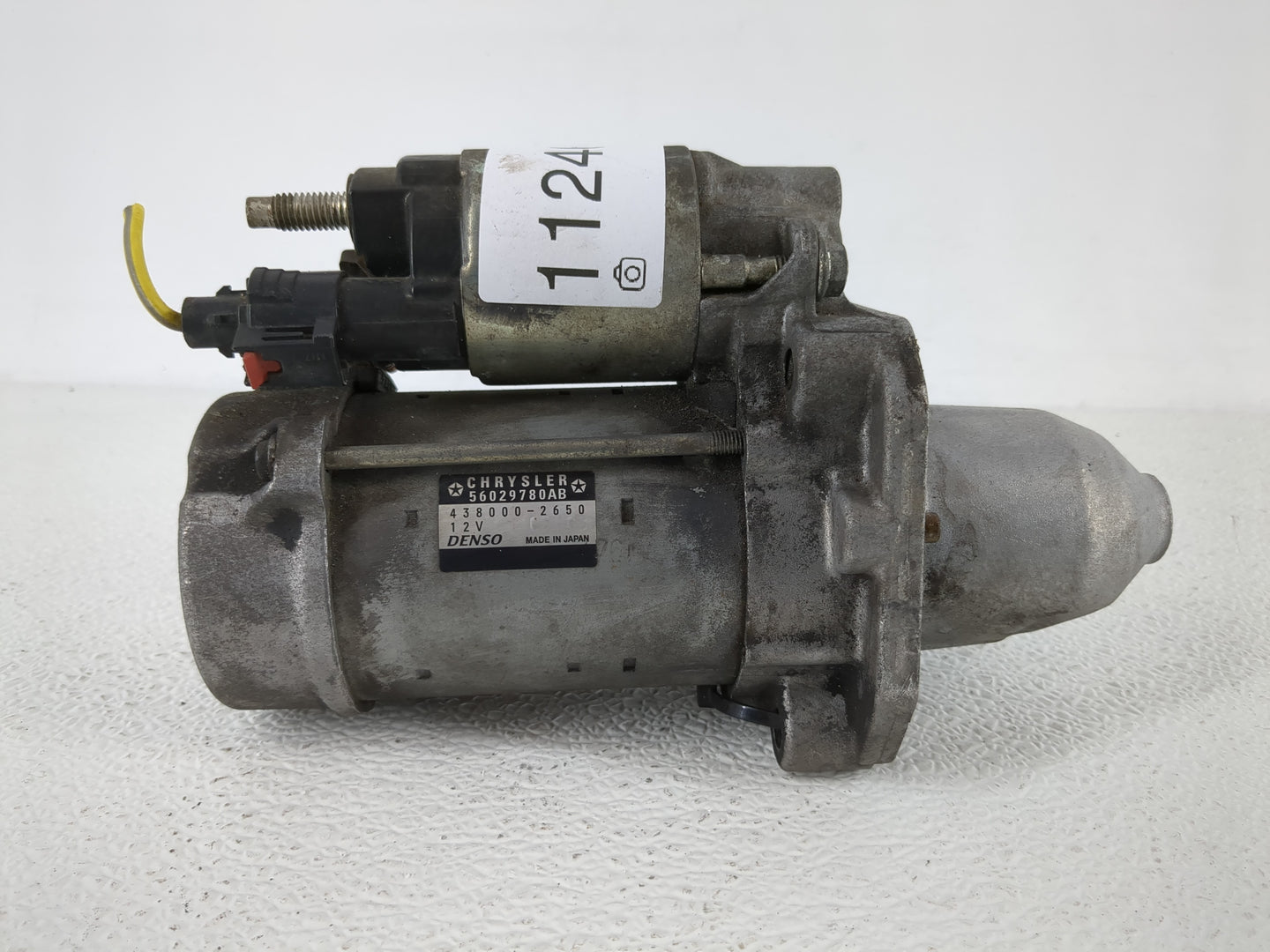2016-2020 Dodge Durango Car Starter Motor Solenoid OEM P/N:438000-2650 56029780AB Fits Fits 2016 2017 2018 2019 2020 2021 20