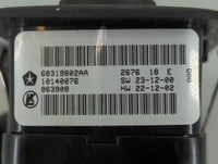 2016-2021 Dodge Durango Master Power Window Switch Replacement Driver Side Left P/N:68319802AA Fits OEM Used Auto Parts - Oe