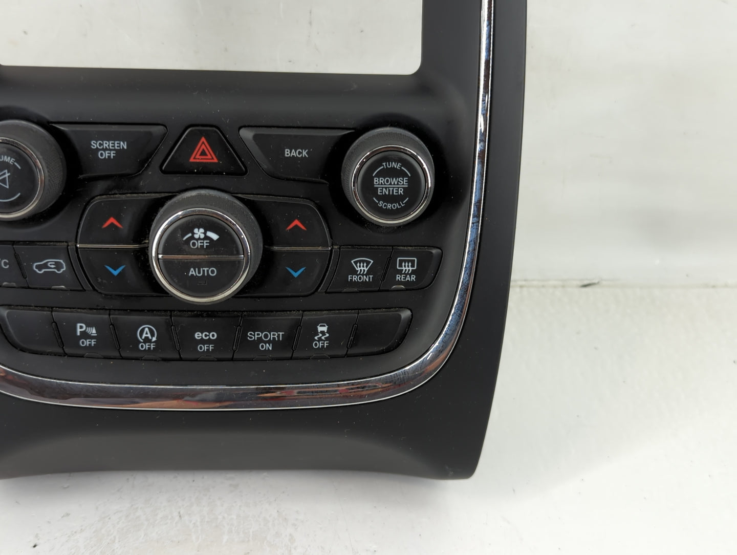 2016-2017 Dodge Durango Climate Control Module Temperature AC/Heater Replacement P/N:P68253735AH Fits Fits 2016 2017 OEM Use