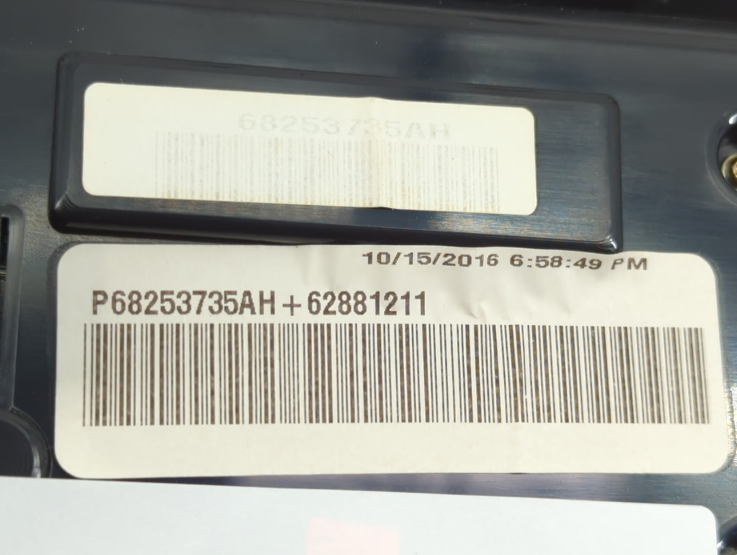 2016-2017 Dodge Durango Climate Control Module Temperature AC/Heater Replacement P/N:P68253735AH Fits Fits 2016 2017 OEM Use