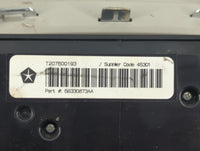 2017 Dodge Durango Climate Control Module Temperature AC/Heater Replacement P/N:68330873AA Fits OEM Used Auto Parts - Oemuse