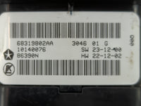 2016-2021 Dodge Durango Master Power Window Switch Replacement Driver Side Left P/N:68319802AA Fits OEM Used Auto Parts - Oe