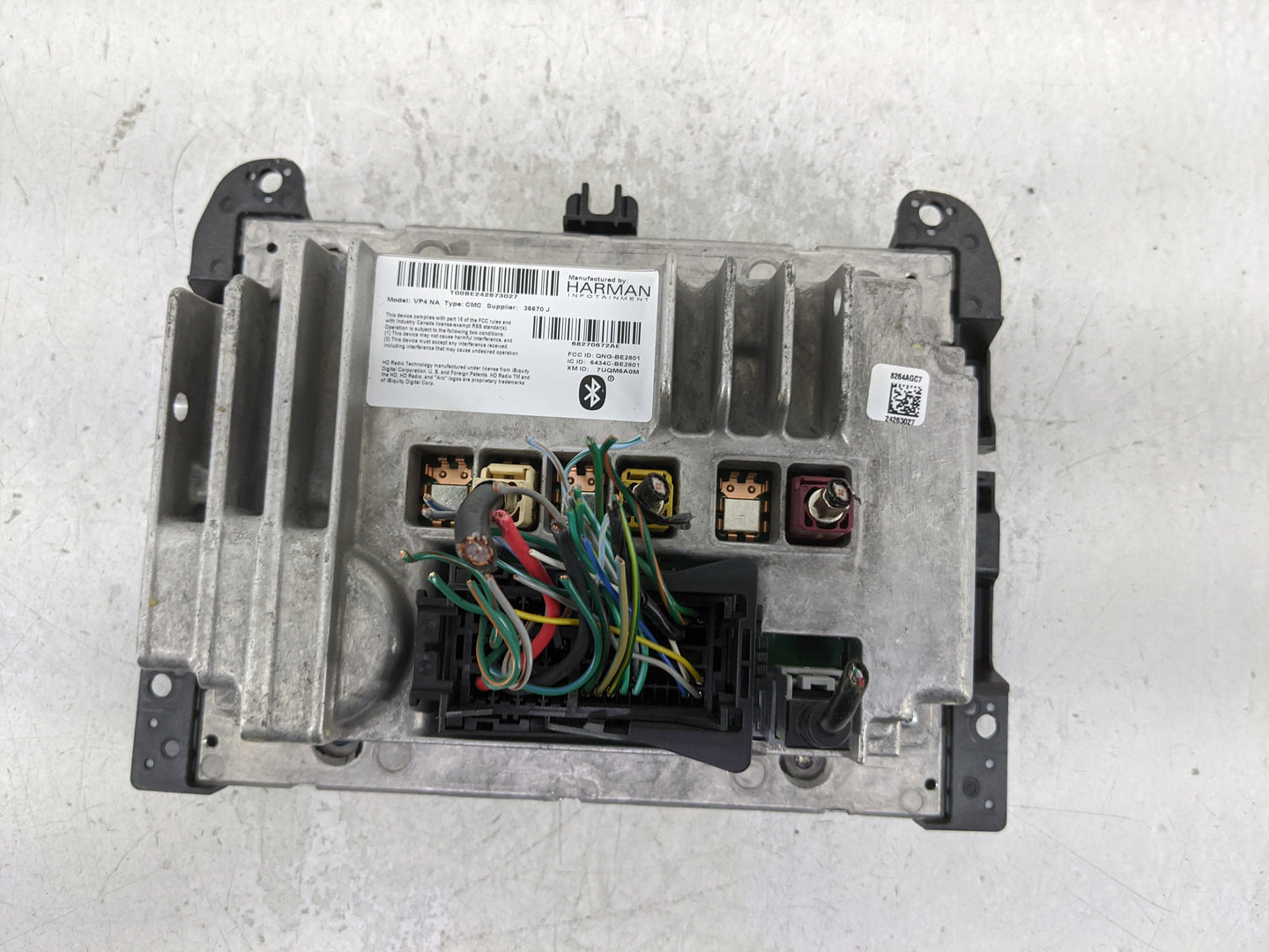 2017 Dodge Durango Radio AM FM Cd Player Receiver Replacement P/N:6434C-BE2801 Fits OEM Used Auto Parts - Oemusedautoparts1.