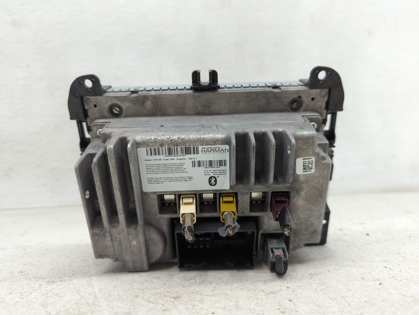 2017 Dodge Durango Radio AM FM Cd Player Receiver Replacement P/N:T00BE285675157 68270672AE, QNG-BE2801, 6434C-BE2801 Fits O
