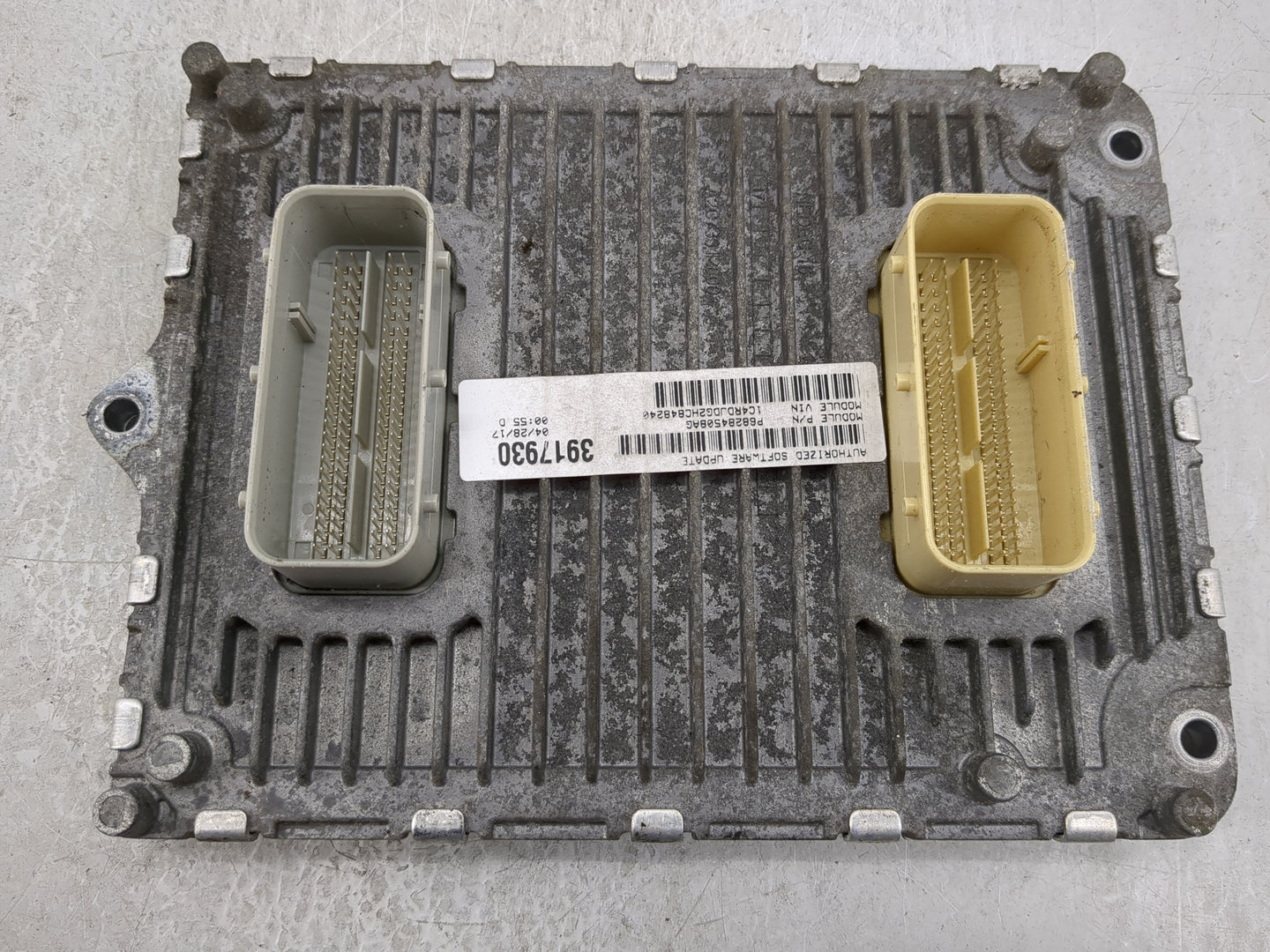 2016-2017 Dodge Durango PCM Engine Control Computer ECU ECM PCU OEM P/N:68243326AB Fits Fits 2016 2017 OEM Used Auto Parts -