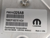 2016-2017 Dodge Durango PCM Engine Control Computer ECU ECM PCU OEM P/N:68243326AB Fits Fits 2016 2017 OEM Used Auto Parts -