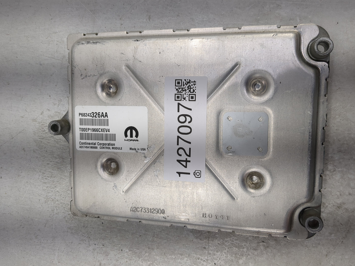 2016-2017 Dodge Durango PCM Engine Control Computer ECU ECM PCU OEM P/N:P68284508AC P68243326AA Fits Fits 2016 2017 OEM Used