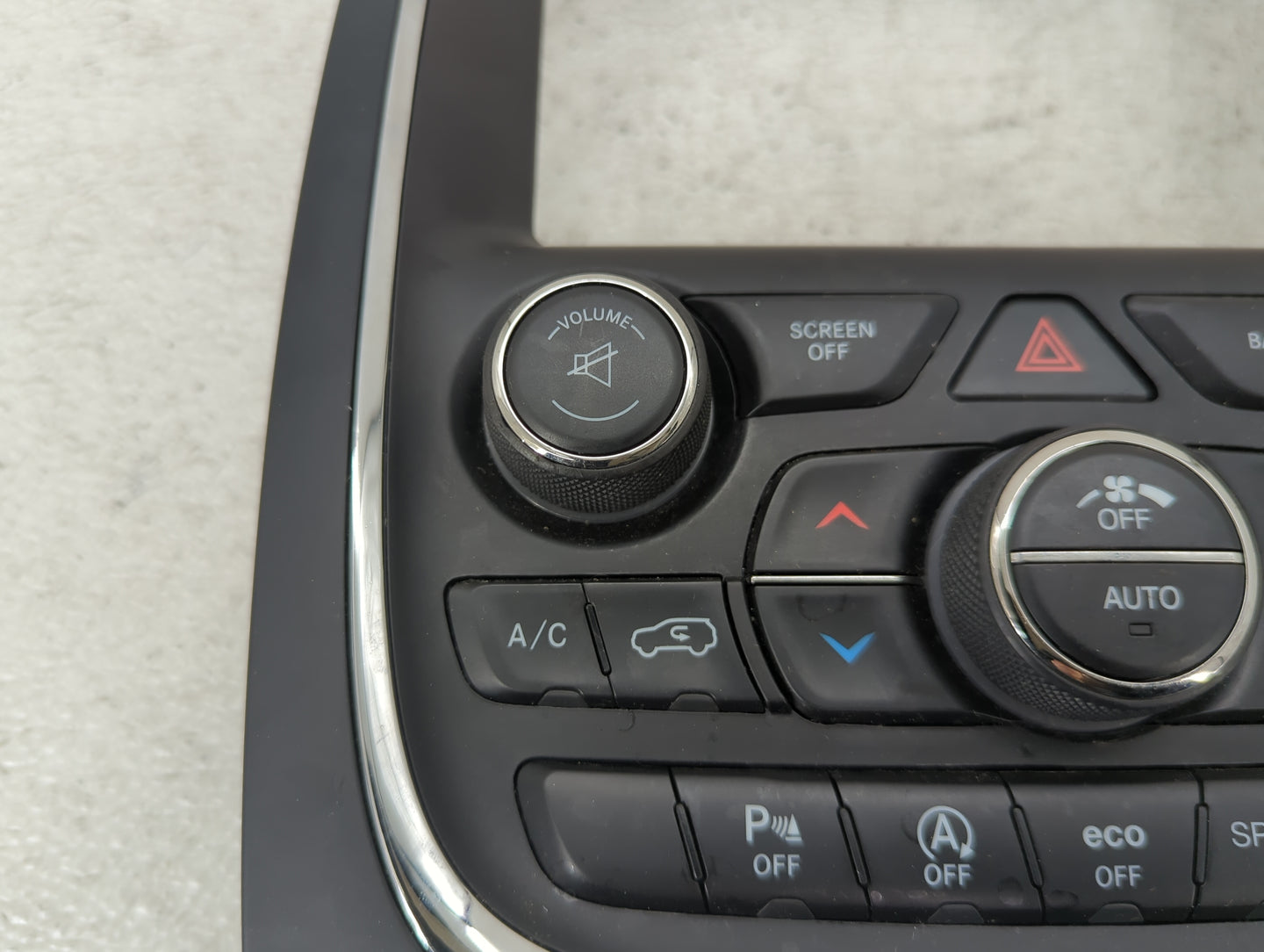 2016-2017 Dodge Durango Climate Control Module Temperature AC/Heater Replacement P/N:P68253735AH Fits Fits 2016 2017 OEM Use