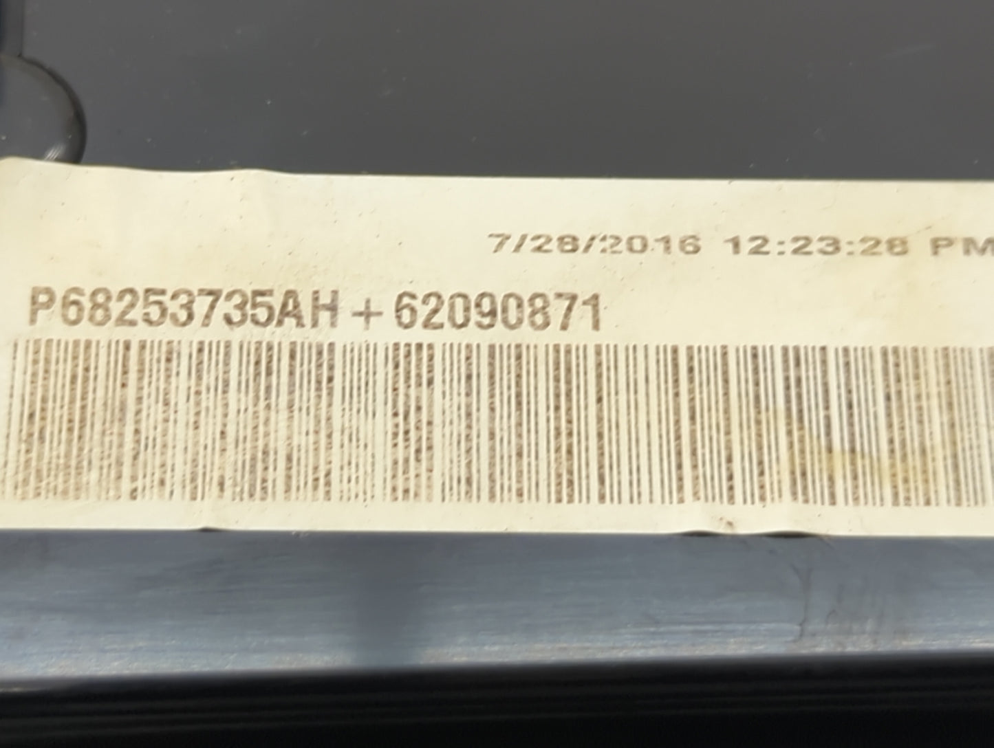 2016-2017 Dodge Durango Climate Control Module Temperature AC/Heater Replacement P/N:P68253735AH Fits Fits 2016 2017 OEM Use
