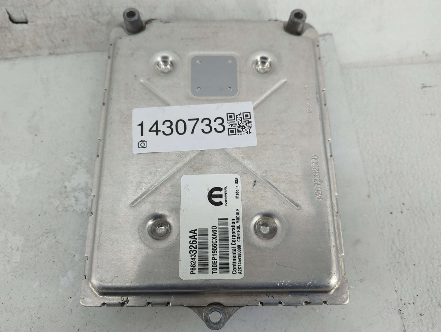 2016-2017 Dodge Durango PCM Engine Control Computer ECU ECM PCU OEM P/N:P68243326AA T00EP19566XA60 Fits Fits 2016 2017 OEM U