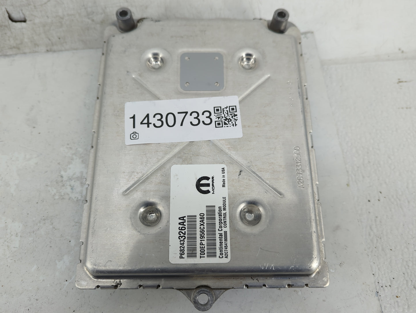2016-2017 Dodge Durango PCM Engine Control Computer ECU ECM PCU OEM P/N:P68243326AA T00EP19566XA60 Fits Fits 2016 2017 OEM U