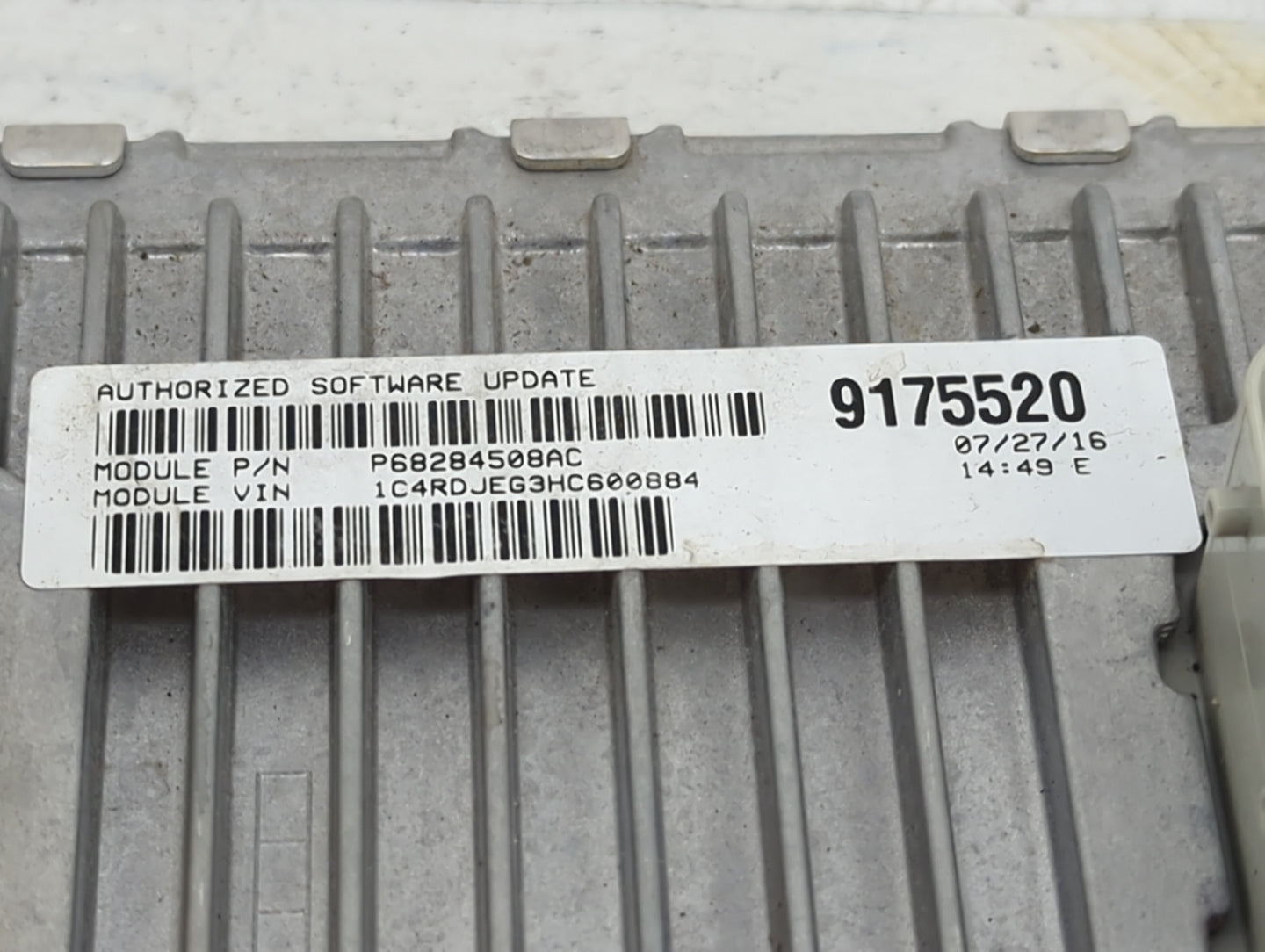 2016-2017 Dodge Durango PCM Engine Control Computer ECU ECM PCU OEM P/N:P68243326AA T00EP19566XA60 Fits Fits 2016 2017 OEM U