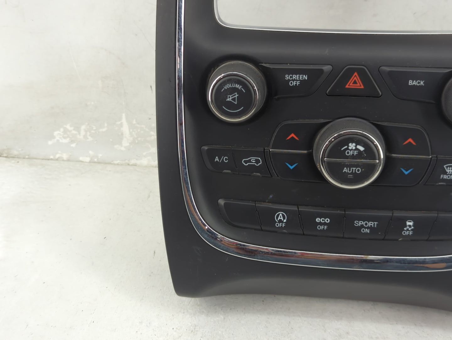 2016-2017 Dodge Durango Climate Control Module Temperature AC/Heater Replacement P/N:68253725AI P68253725AI Fits Fits 2016 2