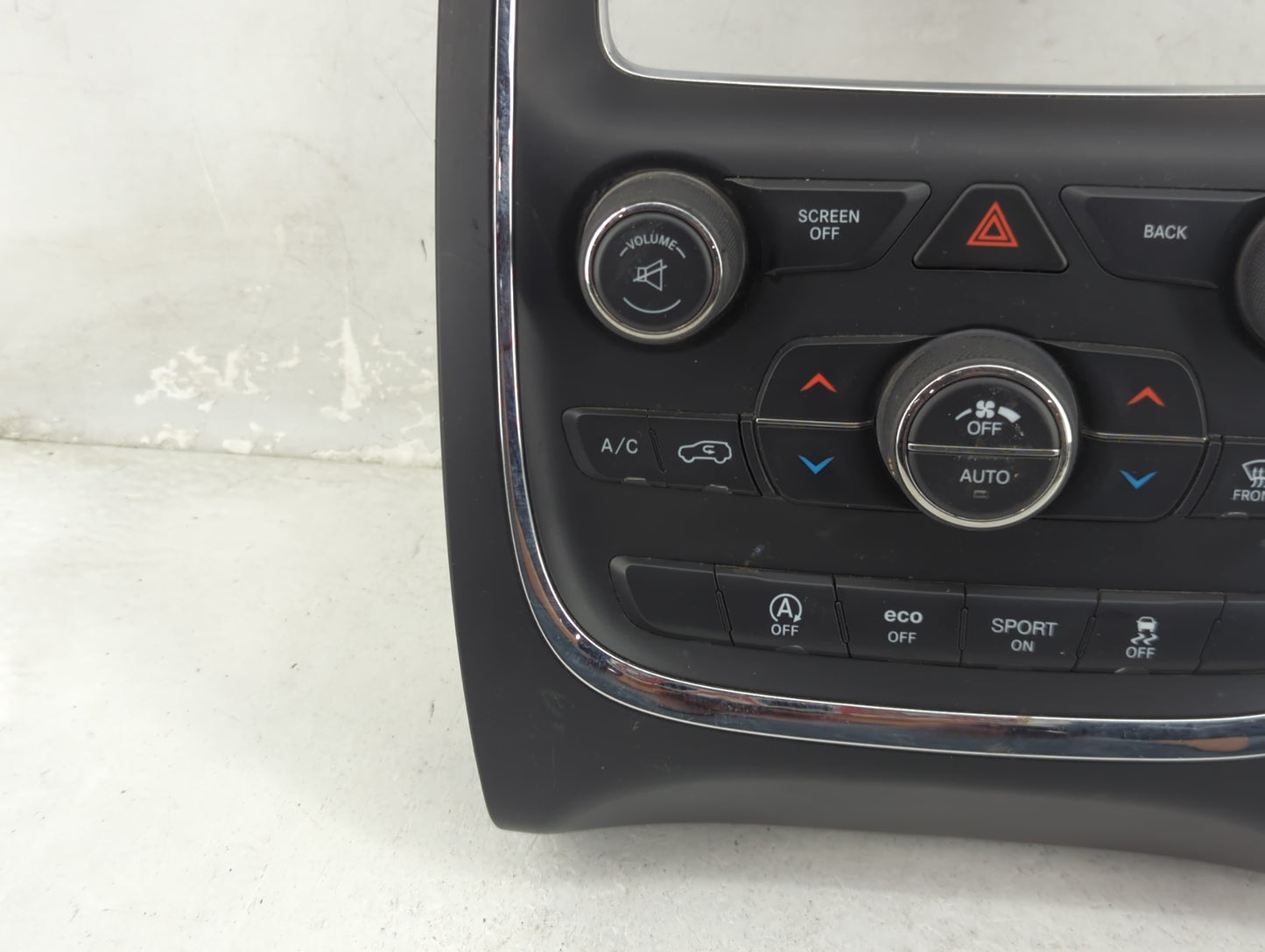 2016-2017 Dodge Durango Climate Control Module Temperature AC/Heater Replacement P/N:68253725AI P68253725AI Fits Fits 2016 2