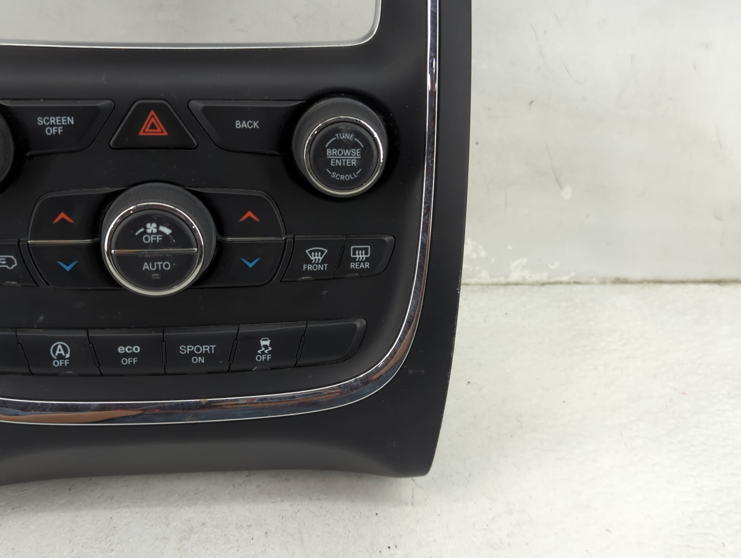 2016-2017 Dodge Durango Climate Control Module Temperature AC/Heater Replacement P/N:68253725AI P68253725AI Fits Fits 2016 2