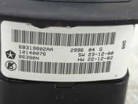 2016-2021 Dodge Durango Master Power Window Switch Replacement Driver Side Left P/N:68319802AA Fits OEM Used Auto Parts - Oe