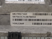 2017 Dodge Durango Radio AM FM Cd Player Receiver Replacement P/N:68270673AH 5975AJC713870054, Y39LCAW0 Fits OEM Used Auto P