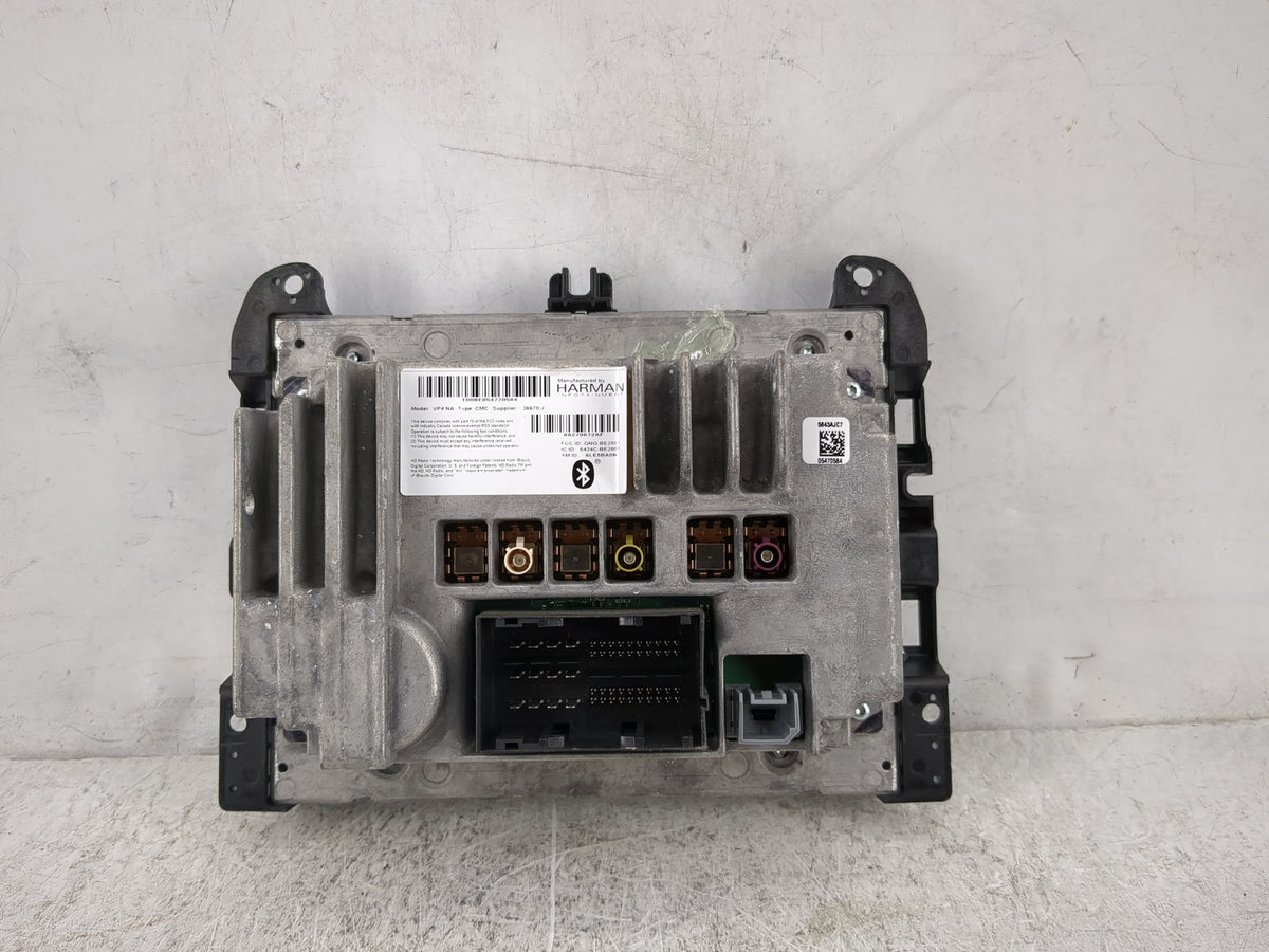 2017 Dodge Durango Information Display Screen 1483077 - Oemusedautoparts1.com