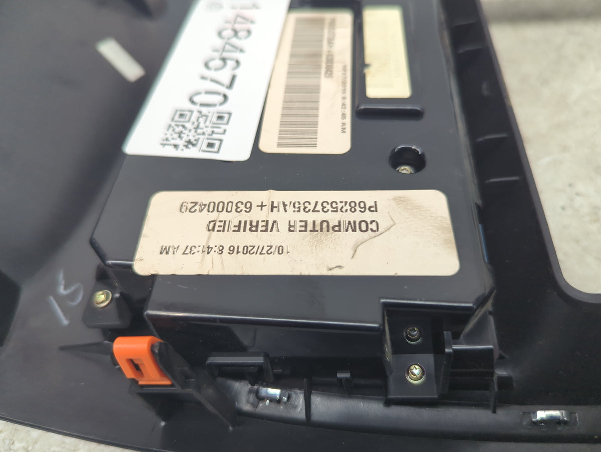 2016-2017 Dodge Durango Climate Control Module Temperature AC/Heater Replacement P/N:P68253735AH 63000429 Fits Fits 2016 201