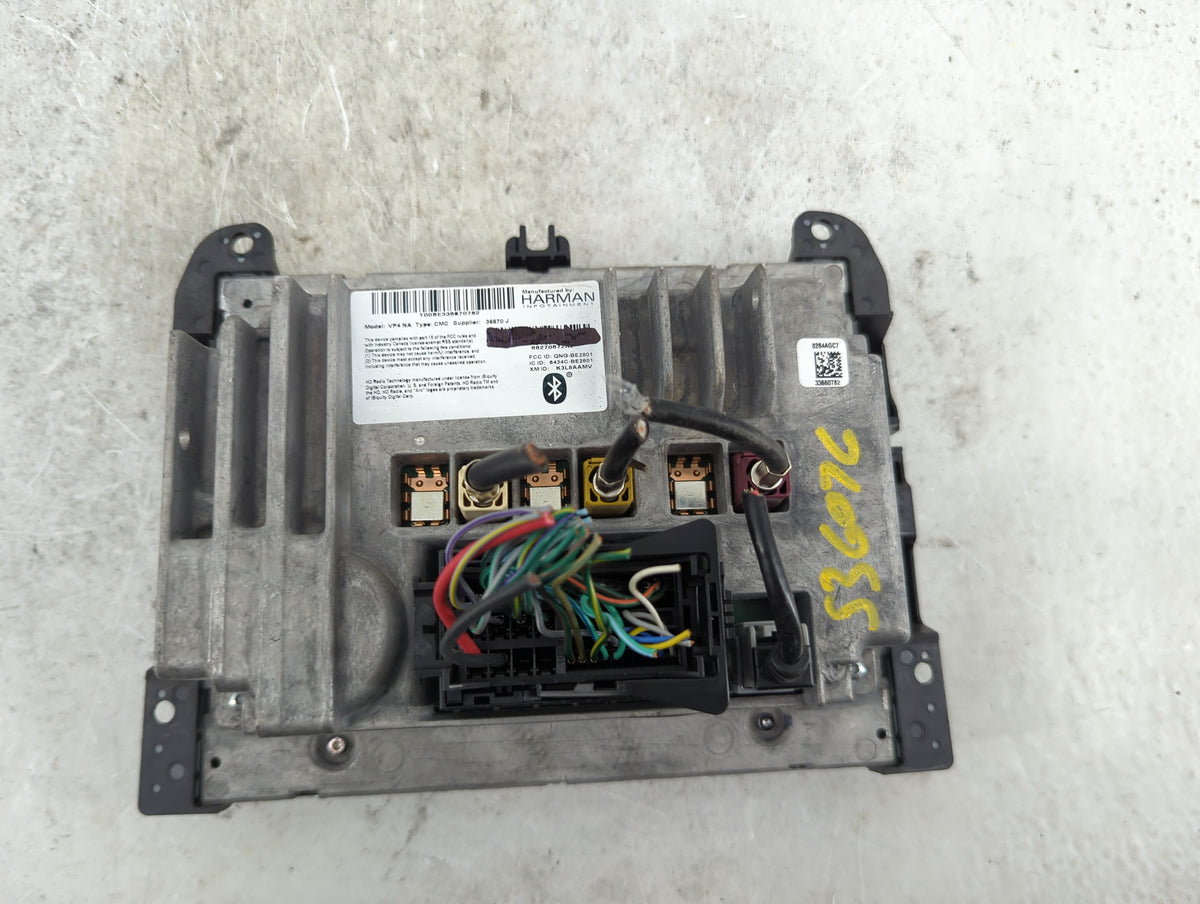 2017 Dodge Durango Information Radio Display Screen 1489402 - Oemusedautoparts1.com