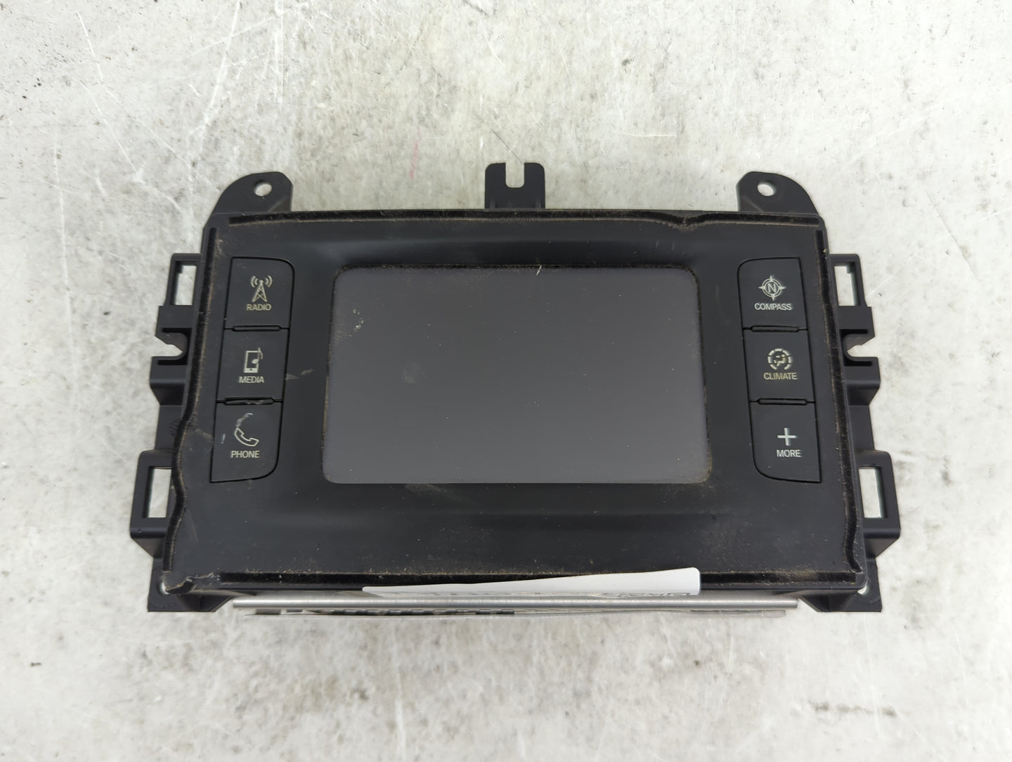 2017 Dodge Durango Radio AM FM Cd Player Receiver Replacement P/N:P68292898AC VP2 Fits OEM Used Auto Parts - Oemusedautopart
