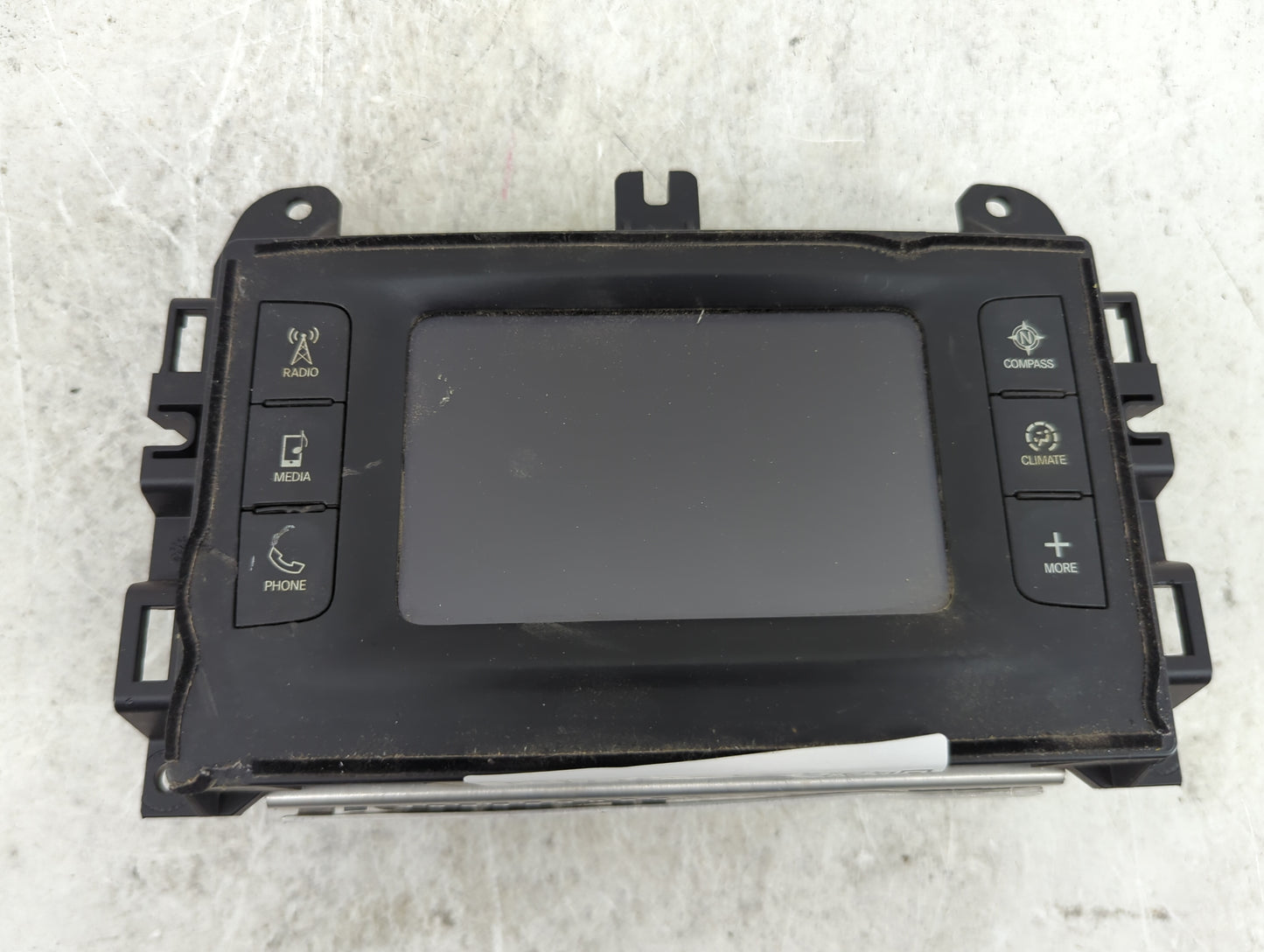2017 Dodge Durango Radio AM FM Cd Player Receiver Replacement P/N:P68292898AC VP2 Fits OEM Used Auto Parts - Oemusedautopart