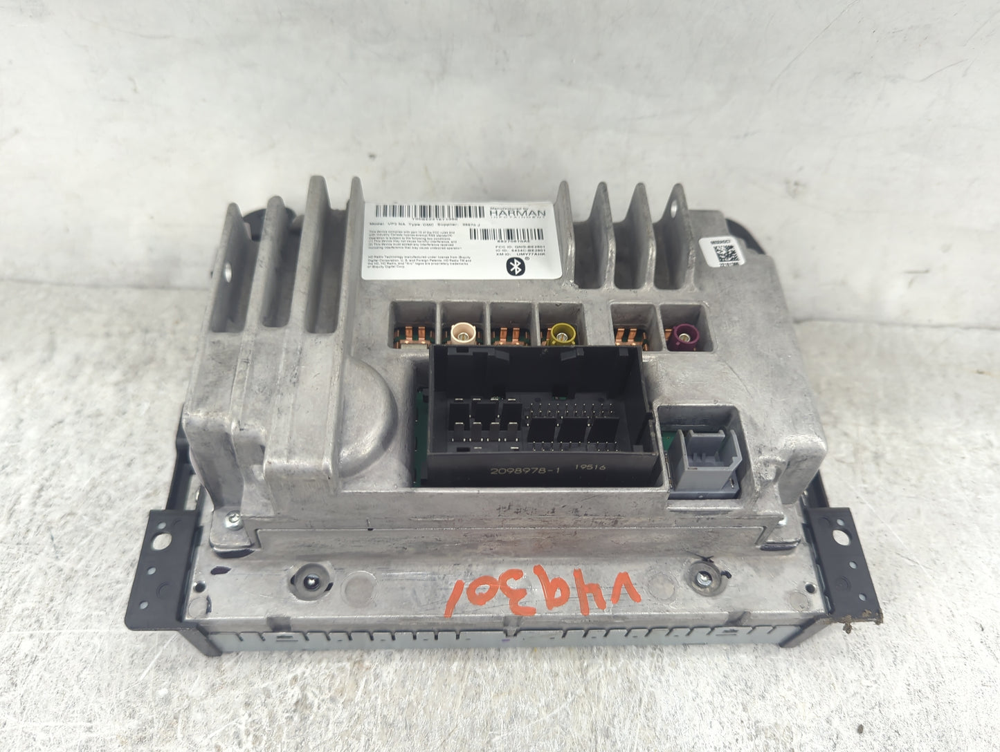 2017 Dodge Durango Radio AM FM Cd Player Receiver Replacement P/N:68270670AE QNG-BE2801, 6434C-BE2801, UMY77AHK Fits OEM Use