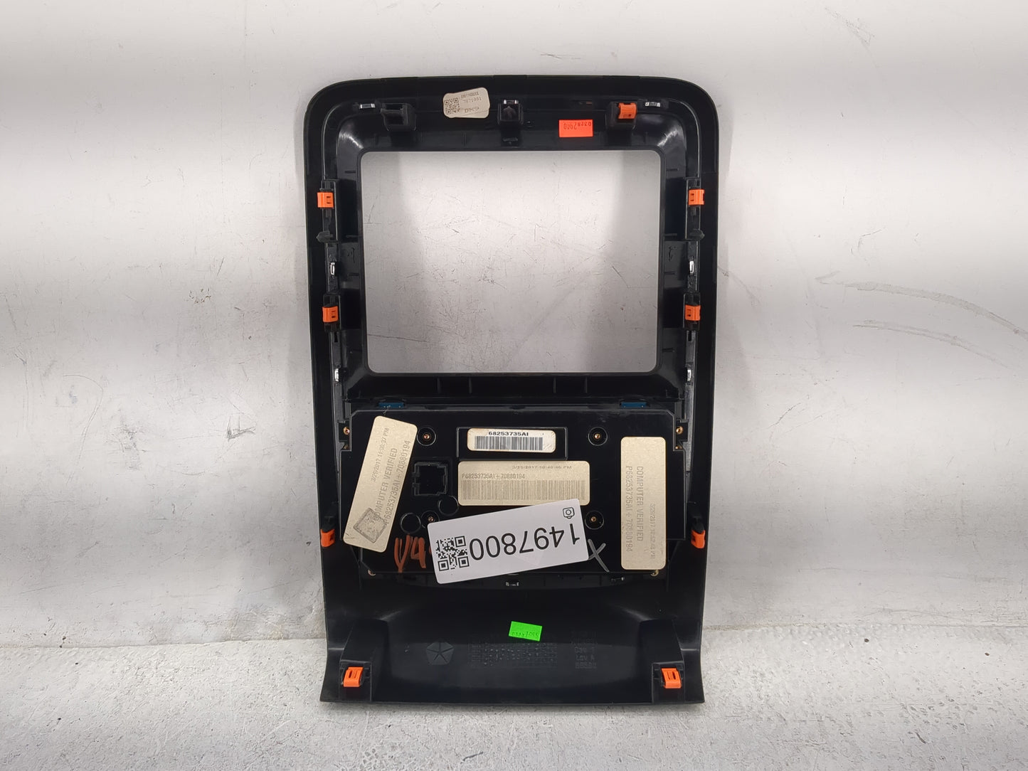 2016-2017 Dodge Durango Climate Control Module Temperature AC/Heater Replacement P/N:68253735AI P68253735AI Fits Fits 2016 2