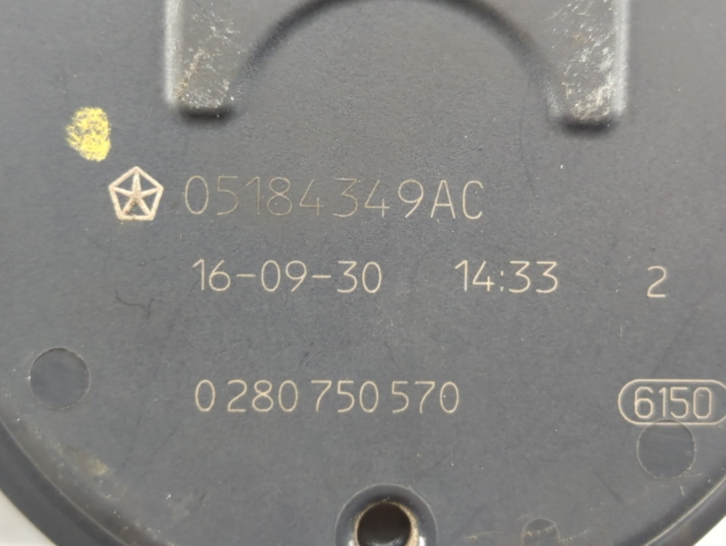 2011-2022 Dodge Durango Throttle Body P/N:05184349AF 05184349AE Fits OEM Used Auto Parts - Oemusedautoparts1.com