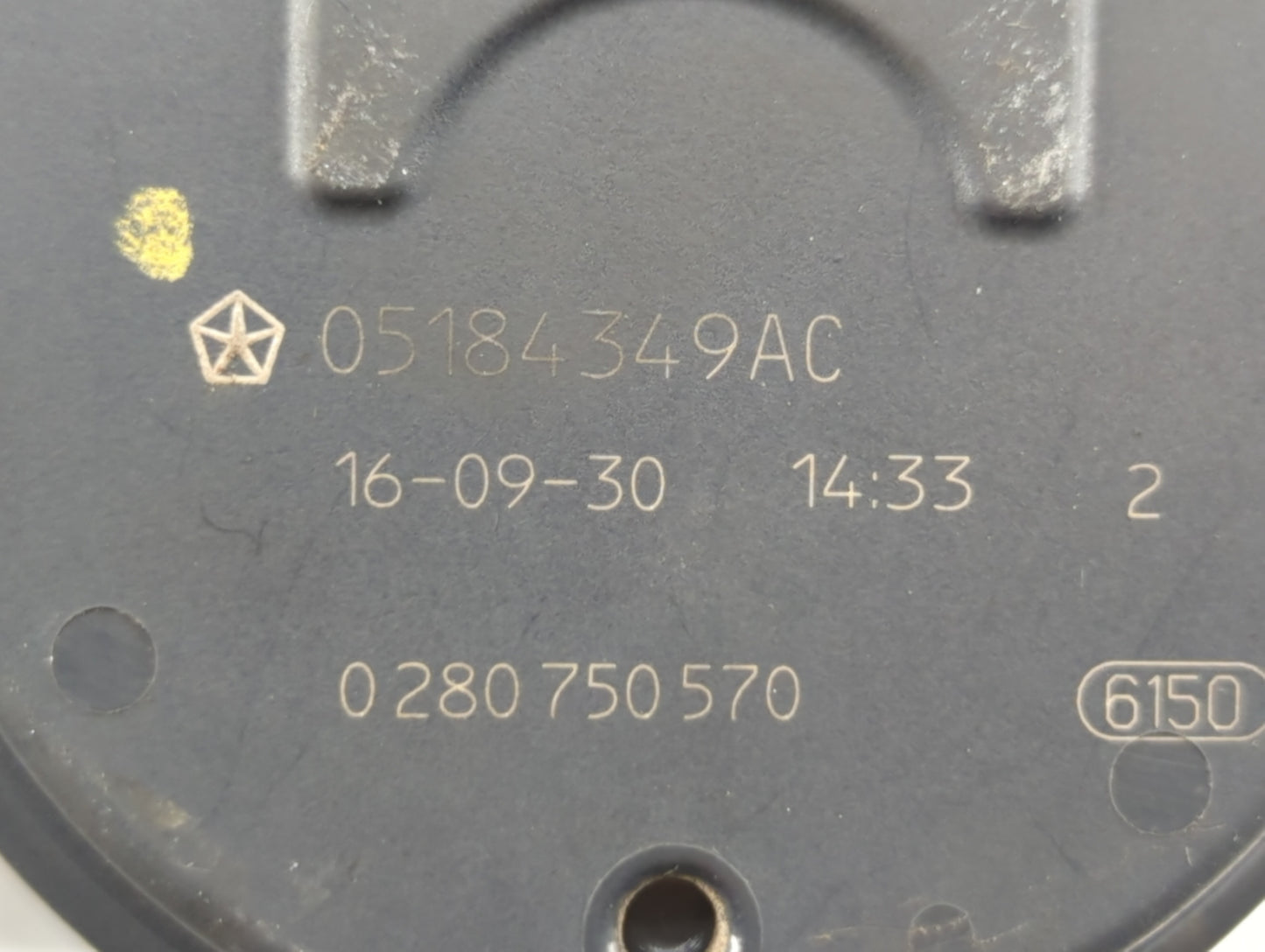 2011-2022 Dodge Durango Throttle Body P/N:05184349AF 05184349AE Fits OEM Used Auto Parts - Oemusedautoparts1.com