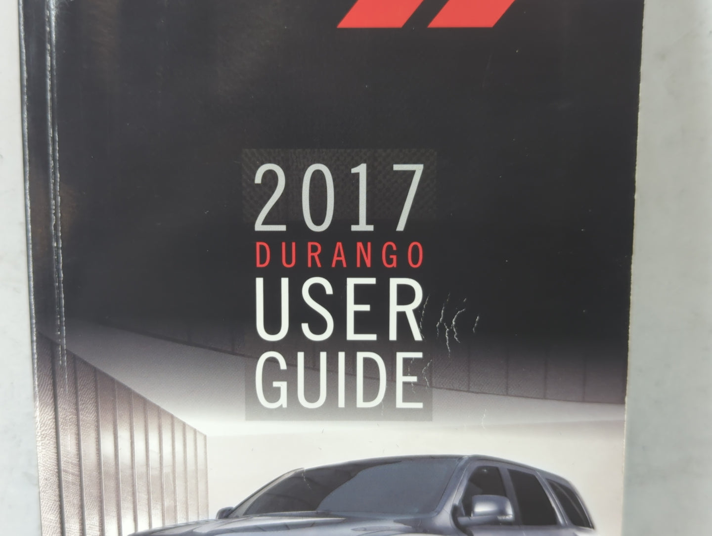 2017 Dodge Durango Owners Manual Book Guide P/N:17WD01-926-AA OEM Used Auto Parts - Oemusedautoparts1.com