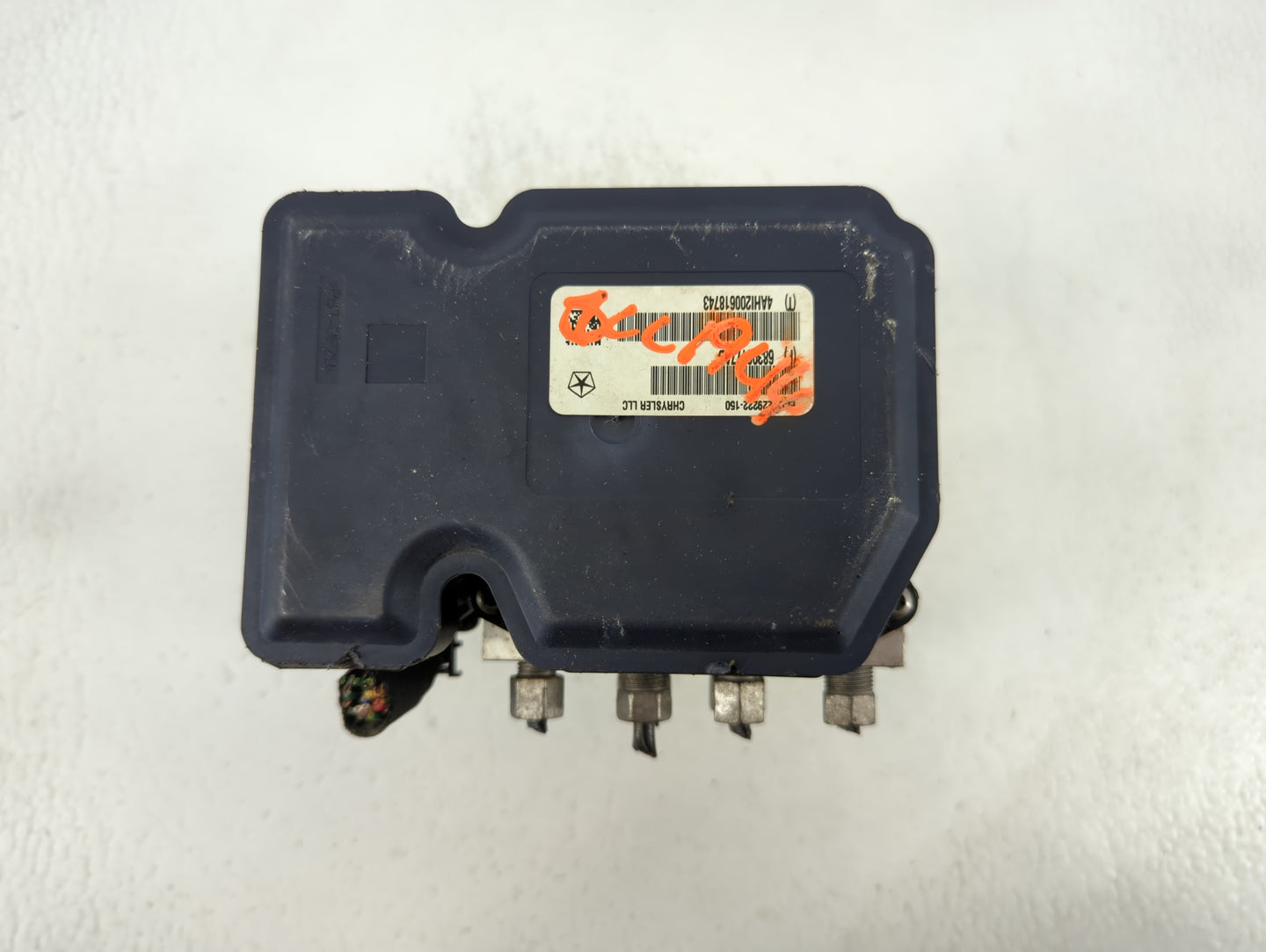 2017 Dodge Durango ABS Pump Control Module Replacement P/N:F349000 Fits OEM Used Auto Parts - Oemusedautoparts1.com