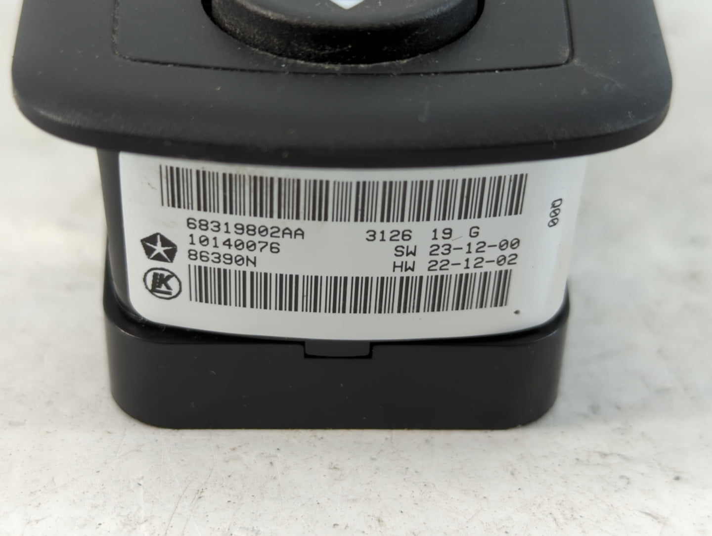 2016-2021 Dodge Durango Master Power Window Switch Replacement Driver Side Left P/N:10140076 68319802AA Fits OEM Used Auto P
