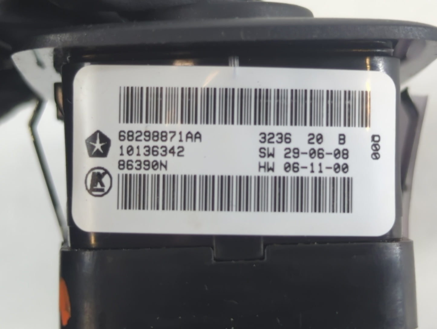 2012-2020 Dodge Grand Caravan Master Power Window Switch Replacement Driver Side Left P/N:68298871AA Fits OEM Used Auto Part