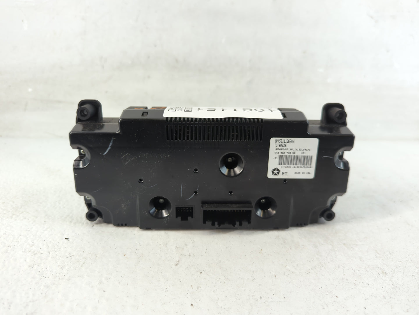 2011-2020 Dodge Grand Caravan Climate Control Module Temperature AC/Heater Replacement P/N:55111367AH Fits OEM Used Auto Par