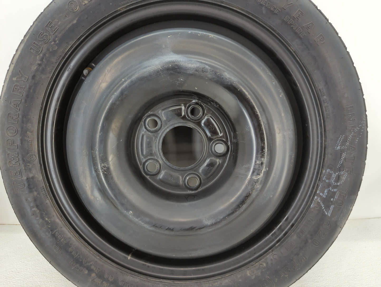 2012-2020 Dodge Grand Caravan Spare Donut Tire Wheel Rim Oem - Oemusedautoparts1.com