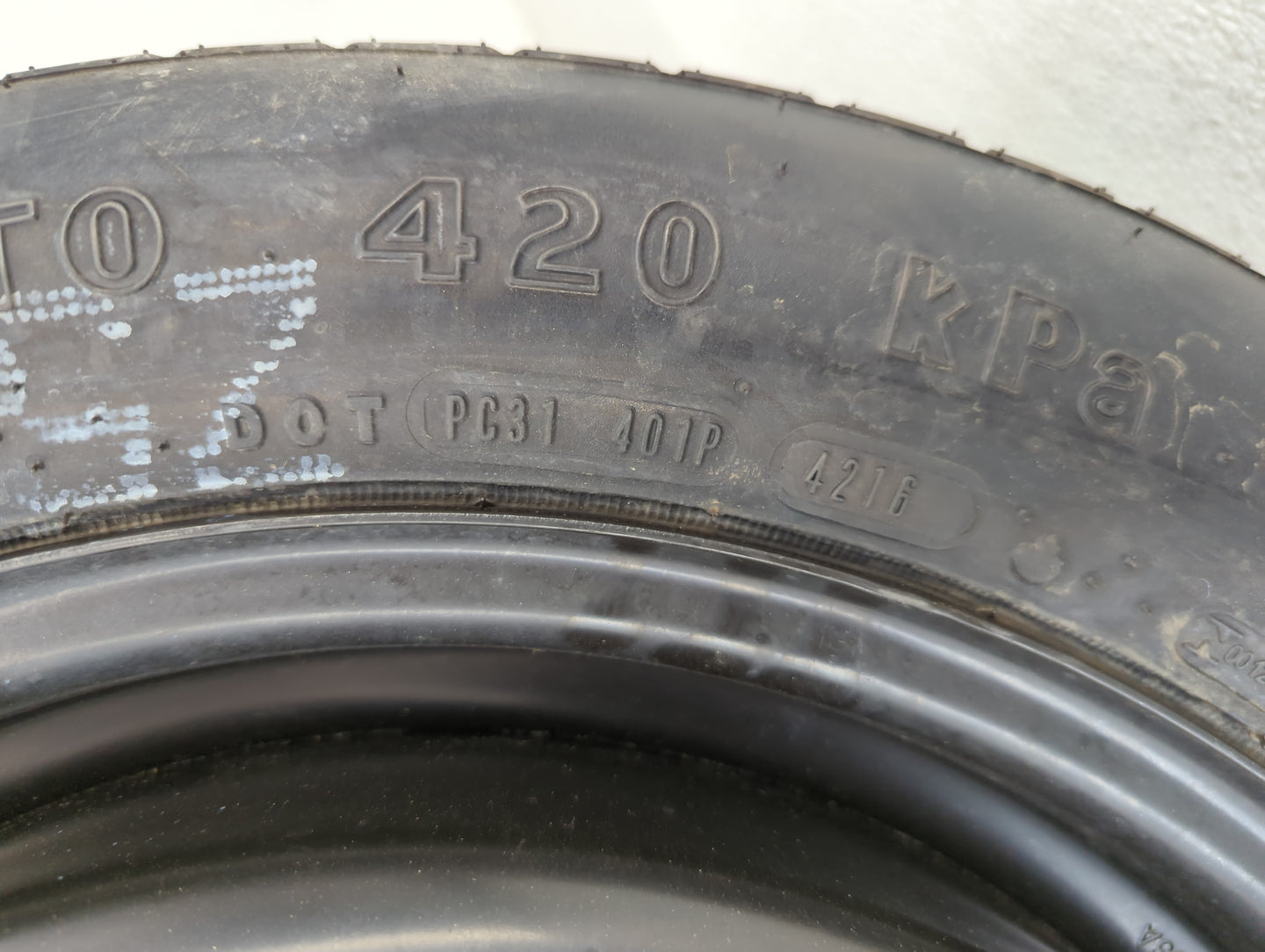 2012-2020 Dodge Grand Caravan Spare Donut Tire Wheel Rim Oem - Oemusedautoparts1.com