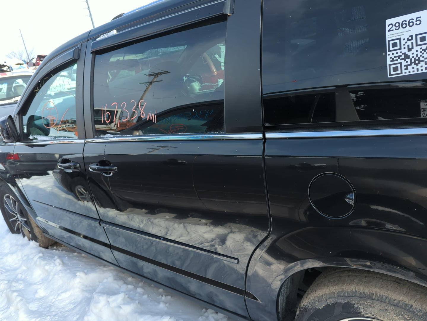 2008-2020 Dodge Grand Caravan Driver Rear Door Oem - Oemusedautoparts1.com