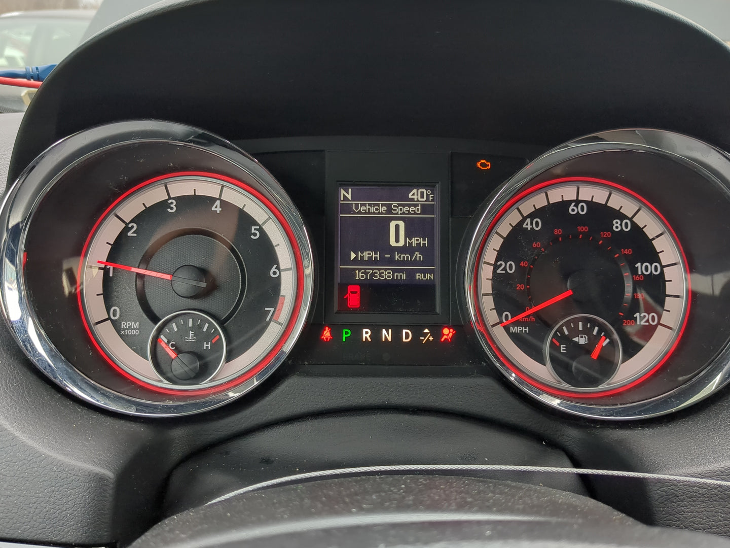 2015-2018 Dodge Grand Caravan Instrument Cluster Speedometer Gauges Fits Fits 2015 2016 2017 2018 OEM Used Auto Parts - Oemu