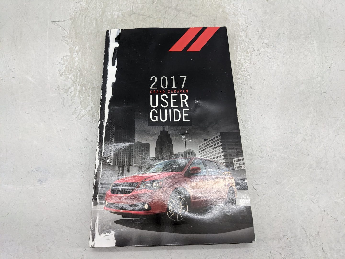 2017 Dodge Grand Caravan Owners Manual Book Guide OEM Used Auto Parts - Oemusedautoparts1.com