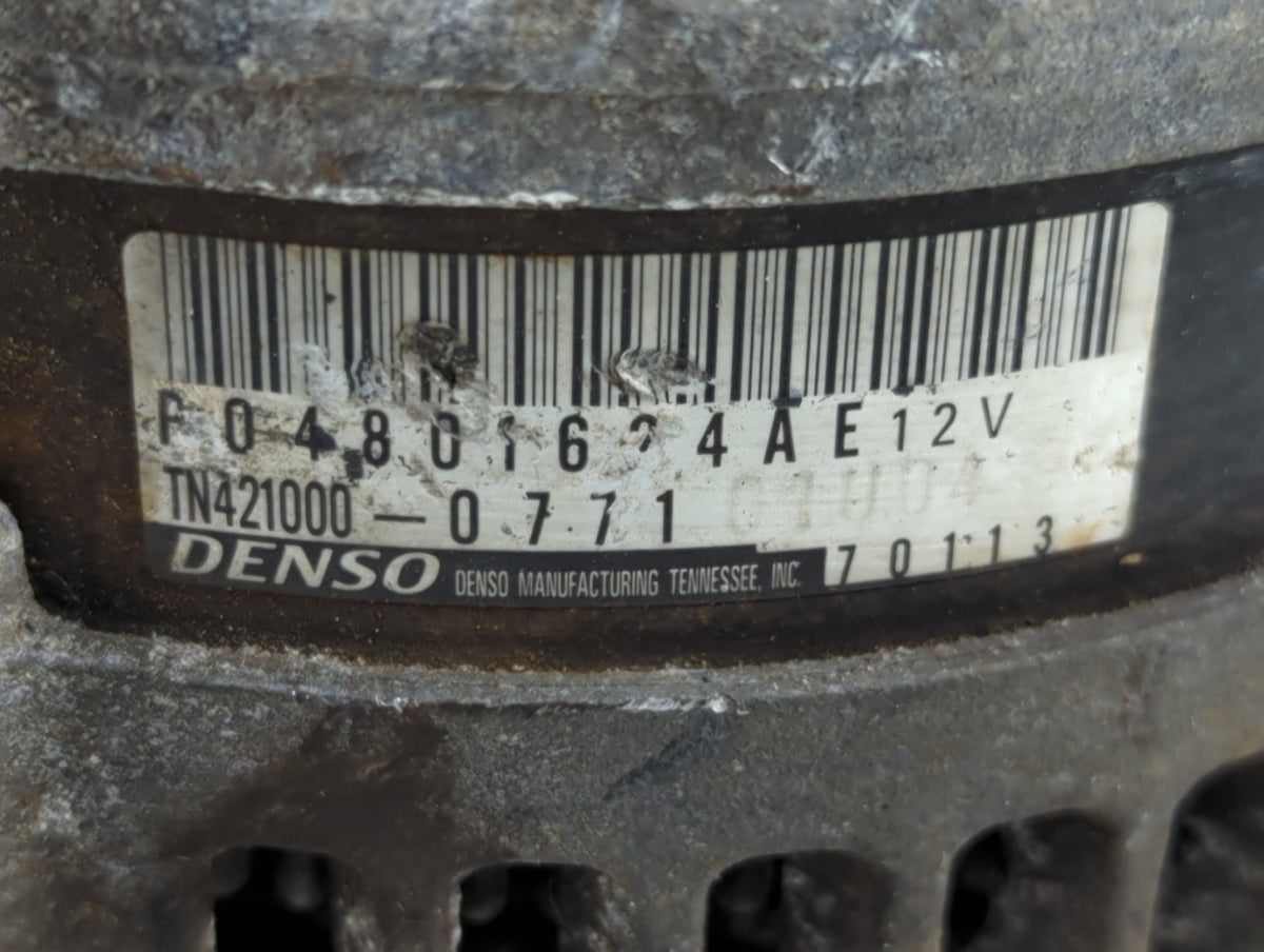 2011-2020 Dodge Grand Caravan Alternator Replacement Generator Charging Assembly Engine OEM P/N:04801624AE Fits OEM Used Aut
