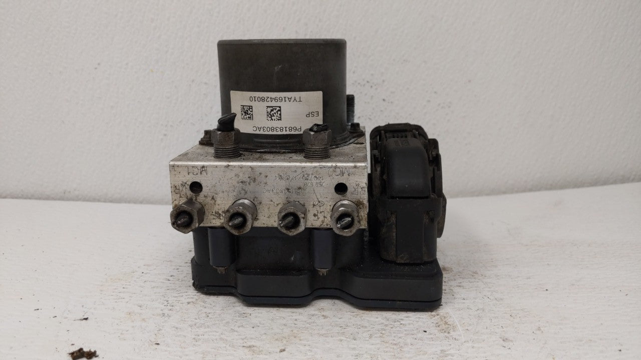 2015-2018 Dodge Grand Caravan ABS Pump Control Module Replacement P/N:P68183803AC Fits Fits 2015 2016 2017 2018 OEM Used Aut