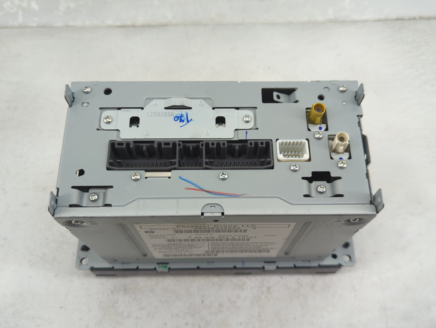 2012-2020 Dodge Grand Caravan Radio AM FM Cd Player Receiver Replacement P/N:P68363459AA Fits OEM Used Auto Parts - Oemuseda